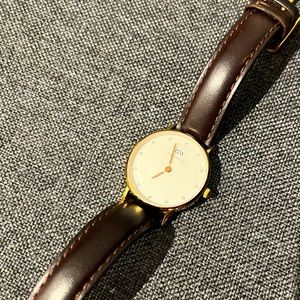 Daniel Wellington small rose gold diamond watch